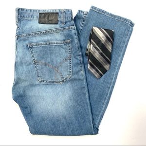 Vintage Calvin Klein Slim Straight free Tie